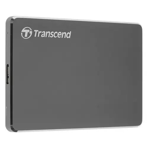 HDD ext 2.5" 2.0TB USB3.0 Transcend StoreJet 25C3, алюминий, серый (TS2TSJ25C3N)