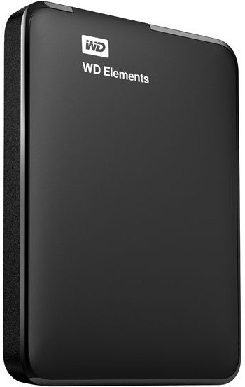 Внешний HDD 1TB Western Digital WDBUZG0010BBK-WESN, 2.5", USB 3.0, Черный