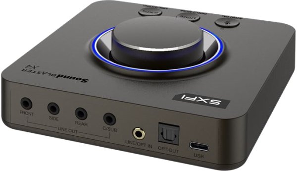 Звуковая карта Creative Sound Blaster X4 70SB181500000 WW (SB-Axx1) 7.1 Ret