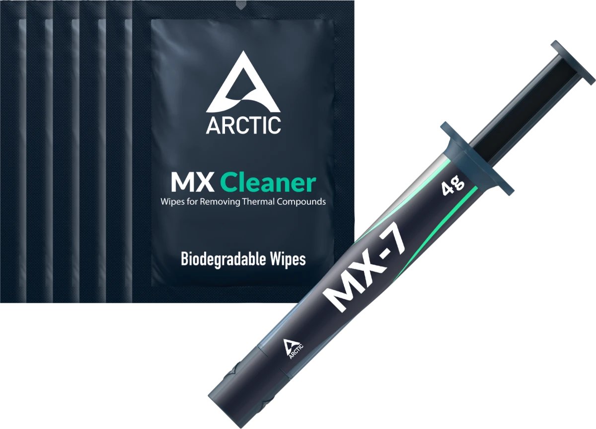 Термопаста Arctic Cooling MX-7 4-gramm with 6pcs MX Cleaner (ACTCP00092A)