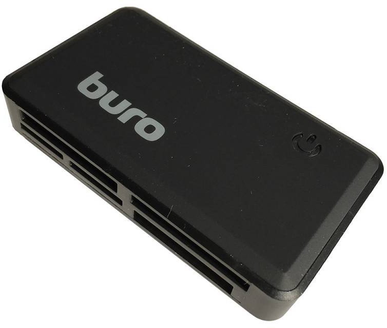 Картридер Buro USB2.0 BU-CR-151 черный