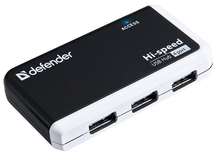 USB-HUB DEFENDER Quadro Infix (83504)  USB2 4 Port