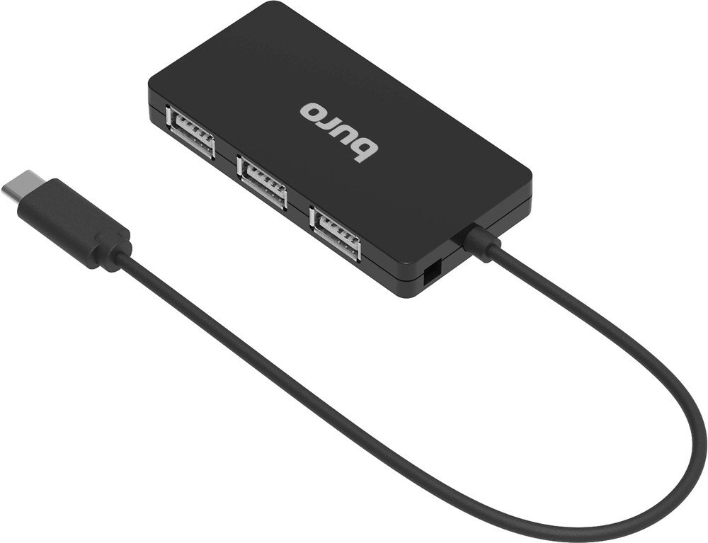 Разветвитель USB-C Buro BPH-C-1730 (BU-USBC-HUB-4U21) 4порт черный