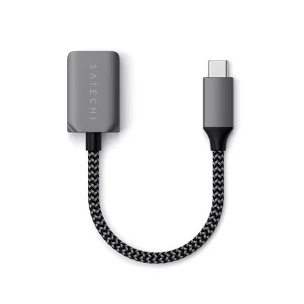 Кабель-адаптер Satechi ST-UCATCM USB-C to USB 3.0 Adapter Cable Space Gray