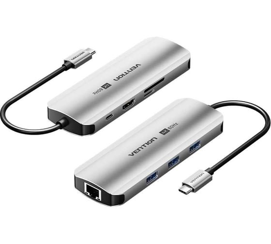 Мультифункциональный хаб Vention TQKHB USB Type C 8 в 1
