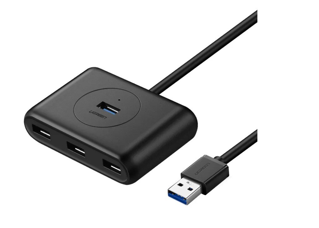 USB Hub Ugreen CR113 (20290) черный
