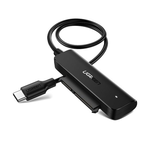 Конвертер UGREEN CM321 70610 USB-C 3.0 to 2.5-Inch SATA Converter 50cm Black