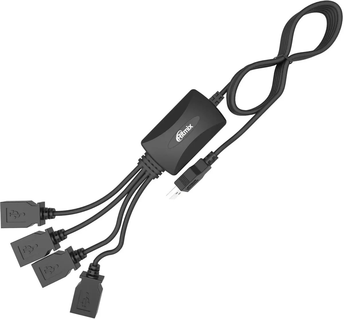 USB-HUB RITMIX CR-2405 black
