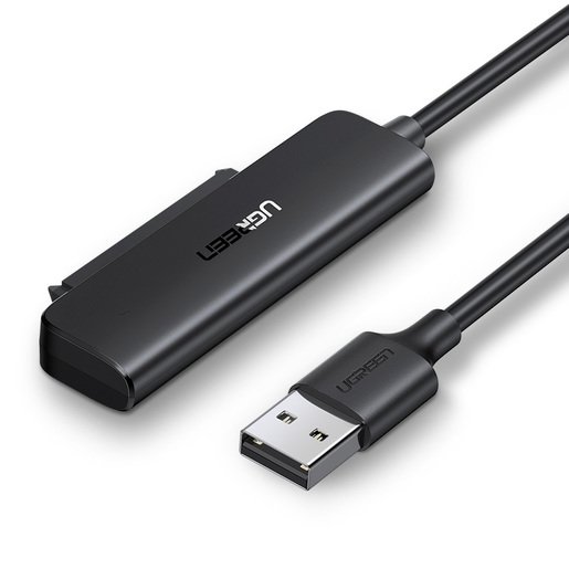 Конвертер UGREEN CM321 70609 USB-A to 2.5-Inch SATA Converter 50cm Black
