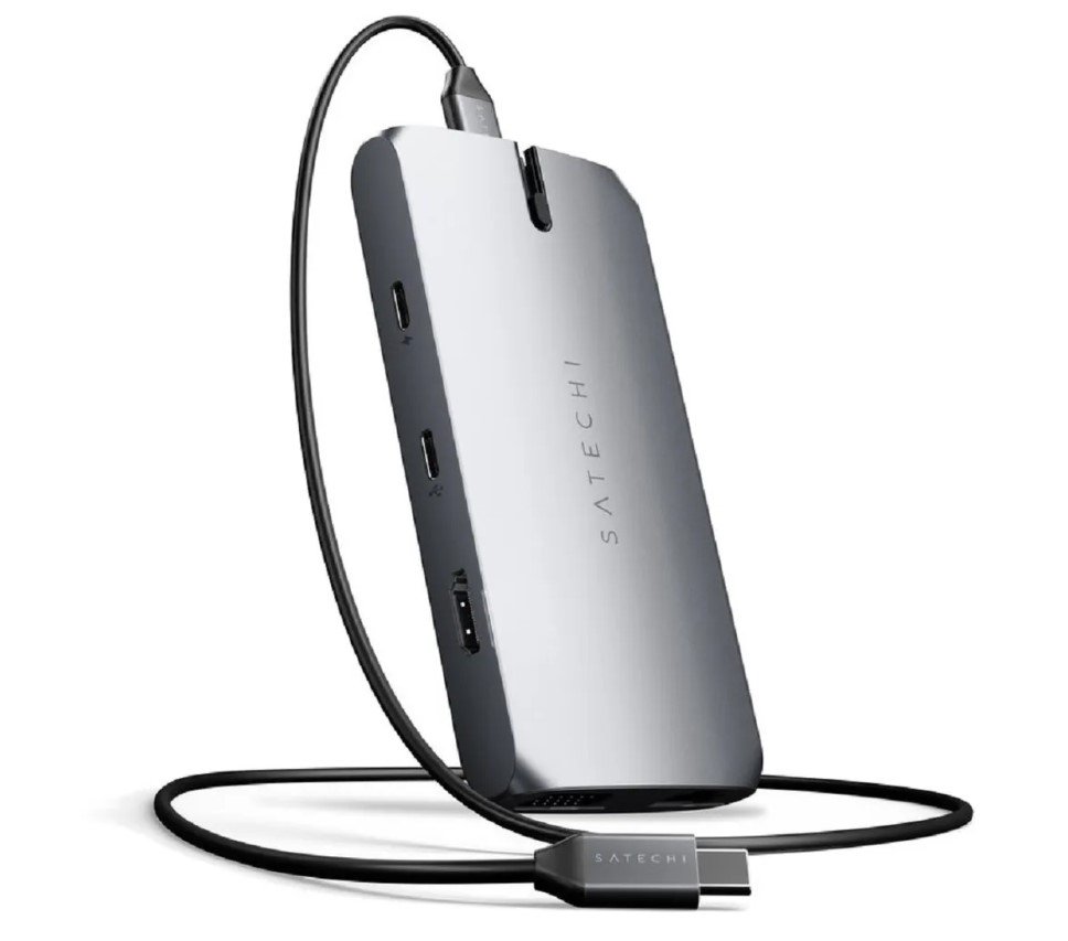 Хаб Satechi ST-UCMBAM Type-C On-the-Go Multiport Adapter Space Gray