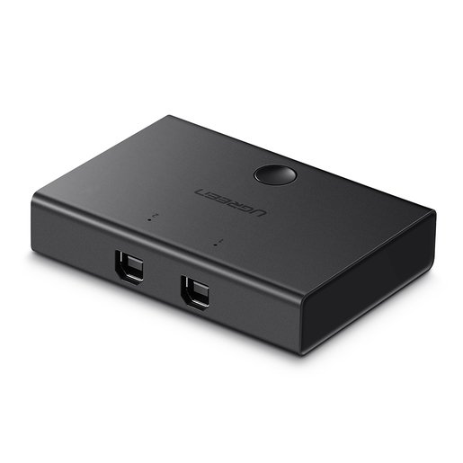Разветвитель UGREEN US158 30345 USB 2.0 Sharing S Witch 2x1 Black
