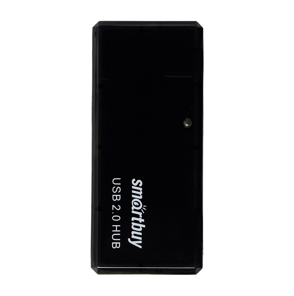 USB - Xaб Smartbuy 4 порта, чёрный (SBHA-6110-K) (1/5)