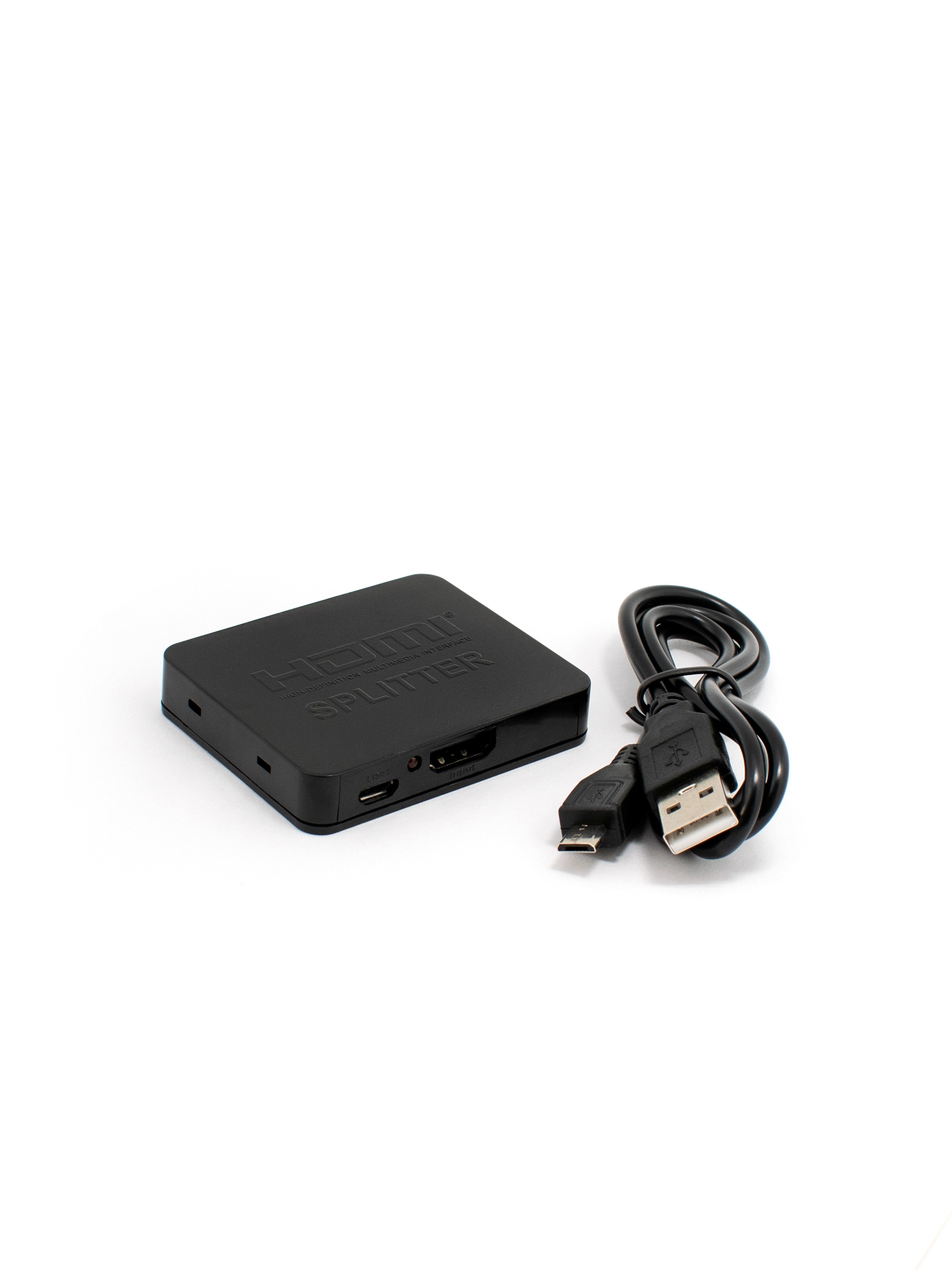 Разветвитель (splitter)  HDMI 1х2, v. 2.0, 4K, блистер  (OX-HDMISPL-003)