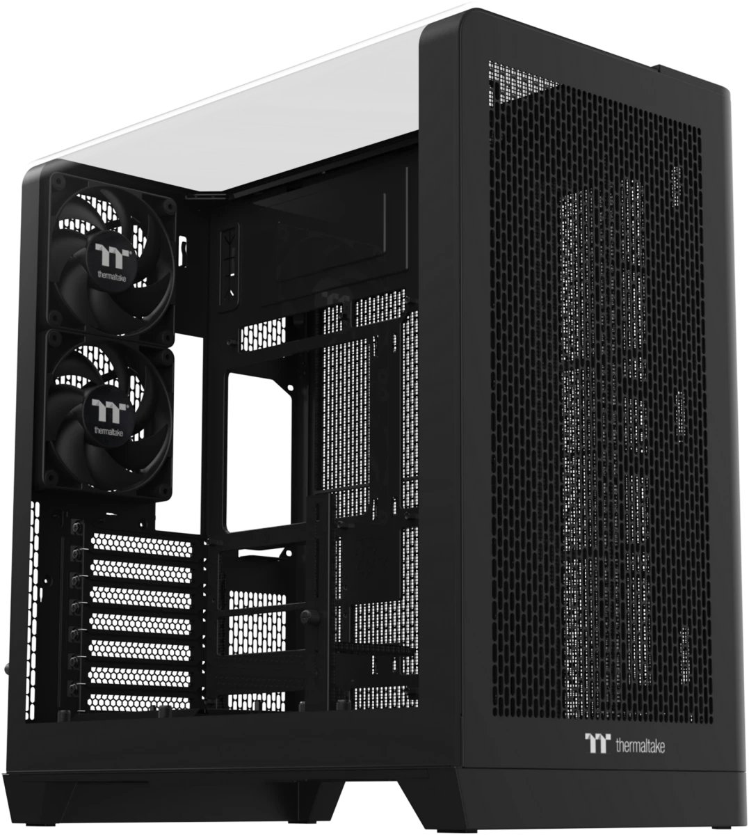 Корпус Thermaltake View 390 TG (ca-11f-00m1wn-01), ATX, Midi-Tower, без БП, черный