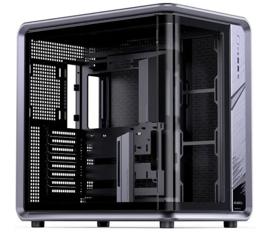 Корпус JONSBO BO400 gray, без БП, Midi-Tower, TG, no fan, 2xUSB-A 3.0 + 1xUSB-C 3.2, ATX, mITX