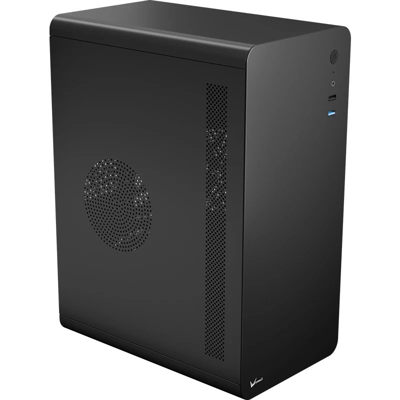 Корпус FORMULA CS-110-S-BK-V1 black MiniTower (mATX, без БП, 2xUSB Type-A) (4711401662280)