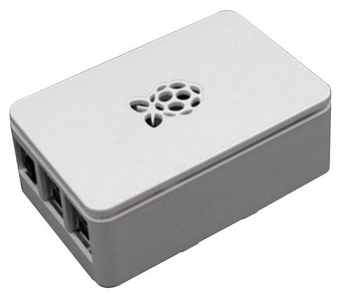 Корпус ACD RA178 White ABS Plastic case with Logo for Raspberry Pi 3