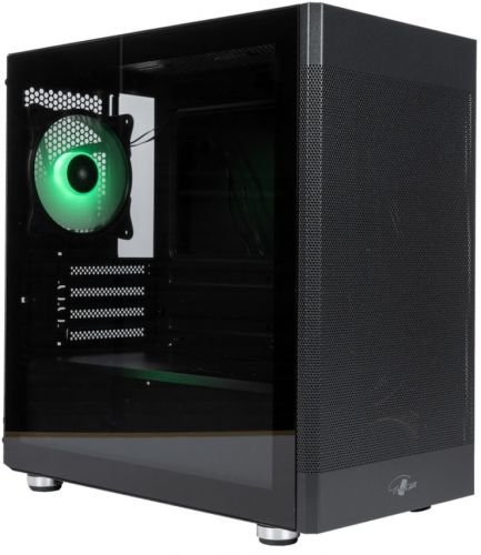 Корпус Eurocase M08 ARGB черный без БП закаленное стекло USB 3.0 mATX