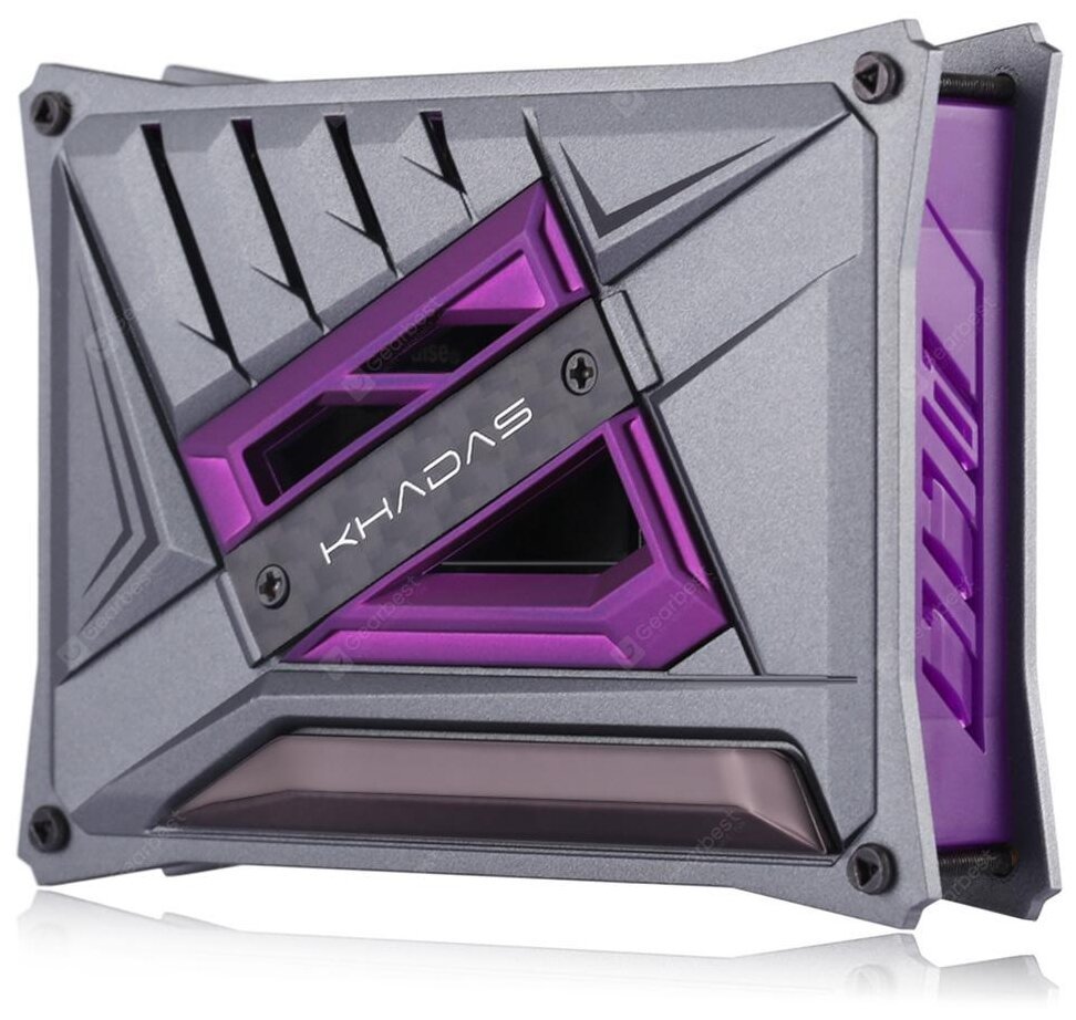 Корпус Khadas KCS-P-001 DIY Case Purple VIMs DIY Case, Purple Color, with heavy metal plate