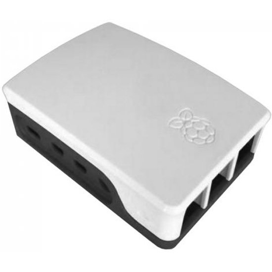 Корпус ACD RA599 Black+White ABS Case for Raspberry 4B