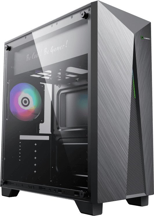 Корпус GameMax Nova N6 (ATX, Черн, USB 3.0, Зак.стекло, 1x120мм вент, без БП)