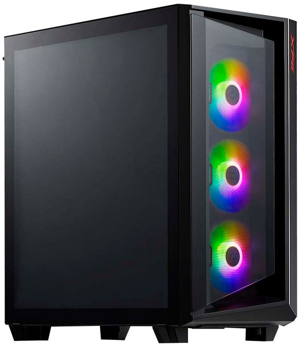 Корпус ADATA XPG CRUISERST (CRUISERST-BKCWW) черный Mid-Tower, Micro-ATX, Mini-ITX, Standard-ATX