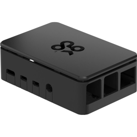 Корпус Raspberry Pi 4 Model B (187-3797) Official Case Okdo Standard Series, Black, BULK, для Raspberry Pi 4 Model B (ASM-1900133-21)