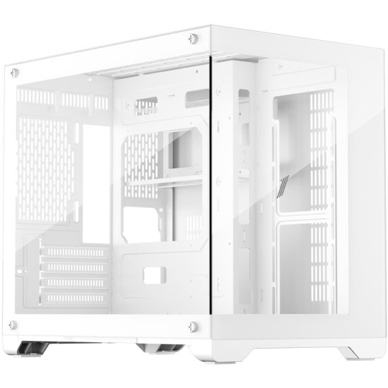 Корпус 1STPLAYER Megaview MV6-T White (MV6-TP-WH) mATX