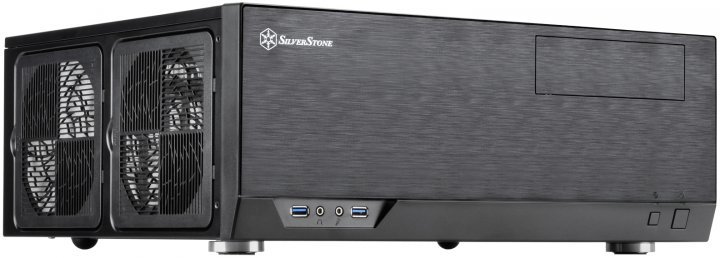 Корпус Silverstone Grandia GD09B SST-GD09B ATX / HTPC / no PSU