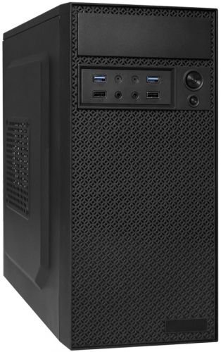 Корпус Exegate BAA-109U2 EX291271RUS Minitower (mATX, без БП, 2*USB+2*USB3.0, аудио, черный)