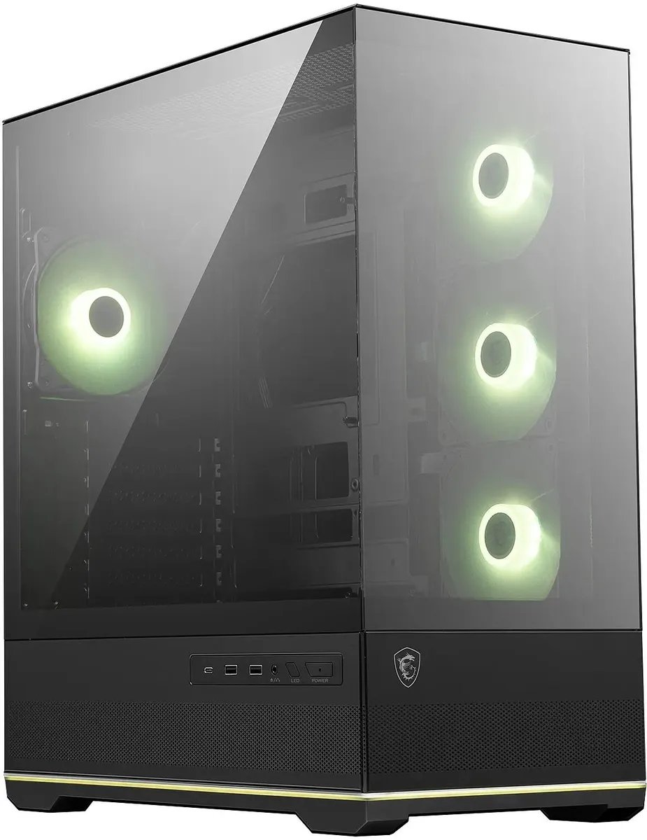 Корпус MSI MAG Pano 110R PZ (306-7G28R21-JA4), Midi-Tower, без БП, ATX, черный