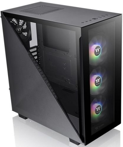 Корпус Thermaltake Divider 300 TG ARGB CA-1S2-00M1WN-01 черный без БП ATX 2x120mm 2xUSB3.0