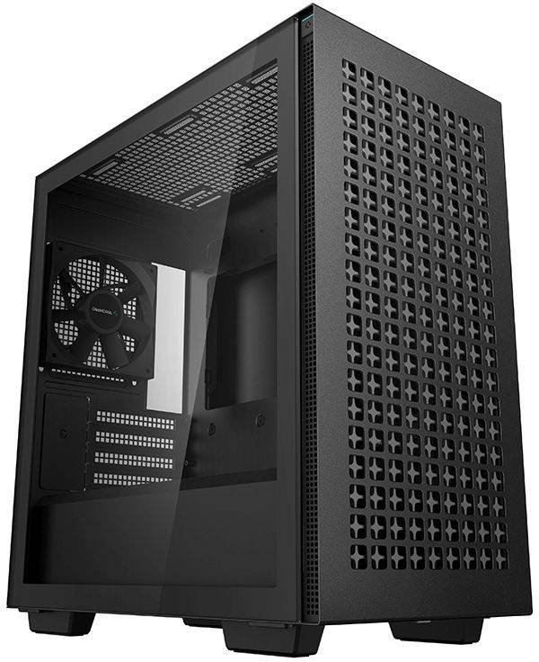 Корпус Deepcool CH370 (CH370 BLACK) черный без БП mATX 1x120mm 1xUSB2.0 1xUSB3.0 audio bott PSU