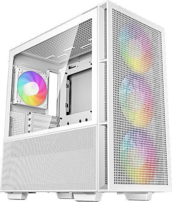 Корпус DeepCool CH560 Digital WH White (R-CH560-WHAPE4D-G-1) (ATX, без БП, 2хUSB, с окном)