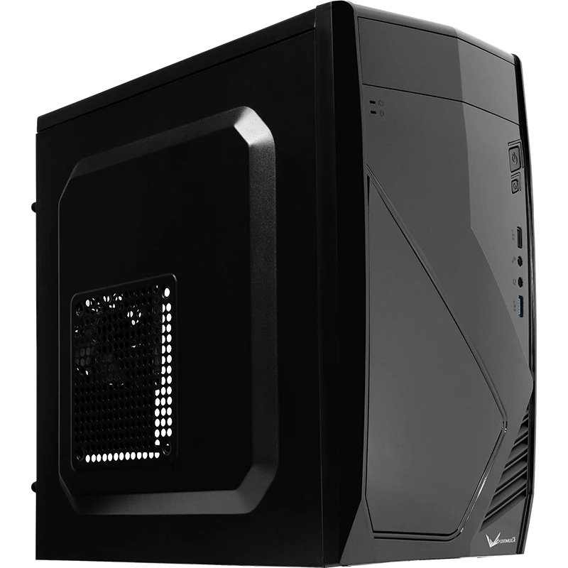 Корпус FORMULA CS-102 black MiniTower (mATX, без БП, 2xUSB Type-A) (4711401661900)