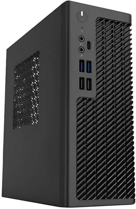 Корпус HAFF Pony (mITX, 300W Bronze, 2хUSB2.0, 2хUSB3.0, HD Audio)
