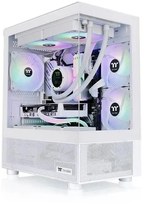 Корпус Thermaltake View 170 TG ARGB (CA-1Z4-00M6WN-00) белый без БП ATX 9x120mm 5x140mm 1x200mm 2xUSB3.0 audio bott PSU