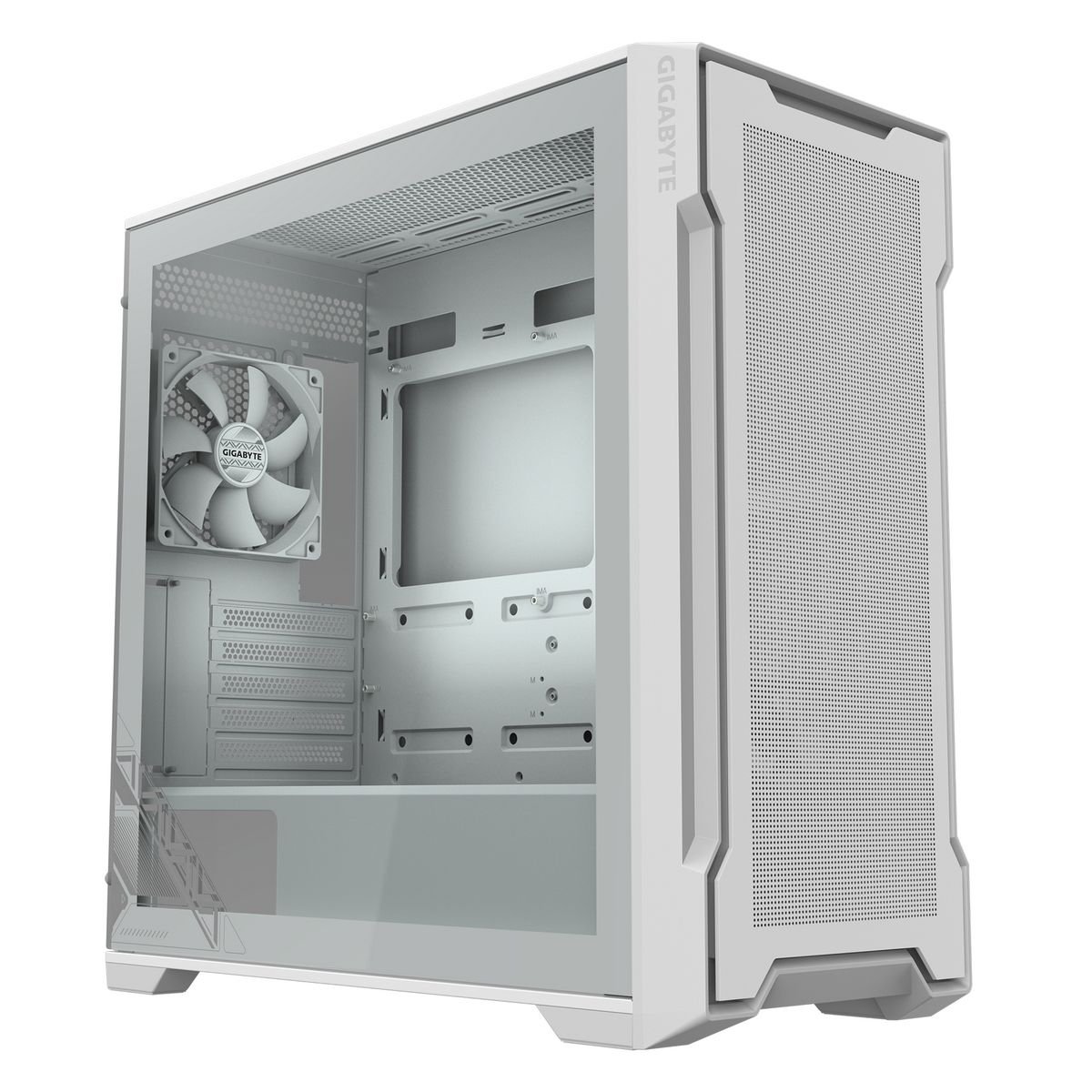 Корпус Gigabyte C102G (GB-C102GI) MidTower, mATX, USB3.0x2, Audio I/O, GPU:410mm, White