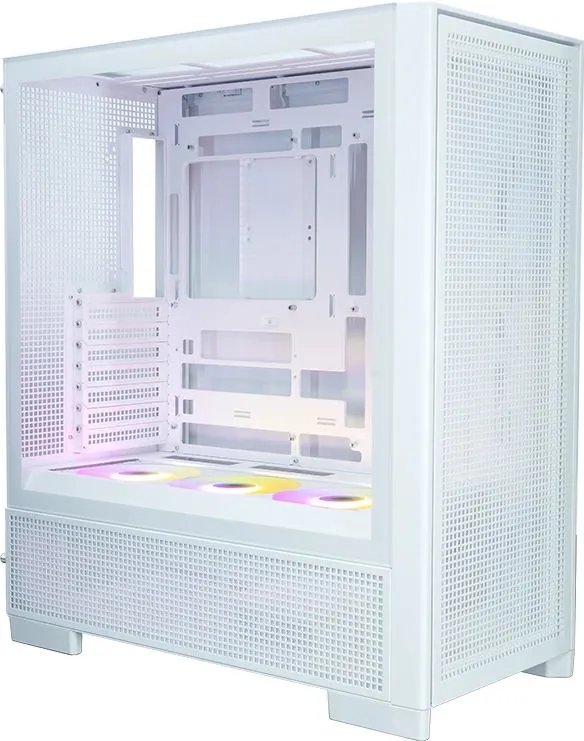 Корпус XASTRA A700 3ARGB-C10-UC White (A700-1FA36A-C10-UC-WH) ATX/Mesh/1x360mm ARGB PWM/Argb+PWM HUB 10port/Type-C