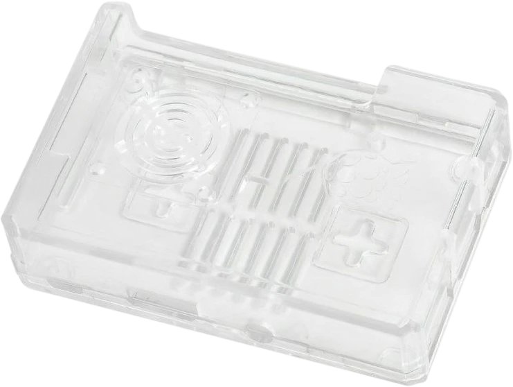 Корпус ACD RA368 прозрачный, transparent ABS case Wide 40Pin GPIO Port for Raspberry Pi 3B+/3B