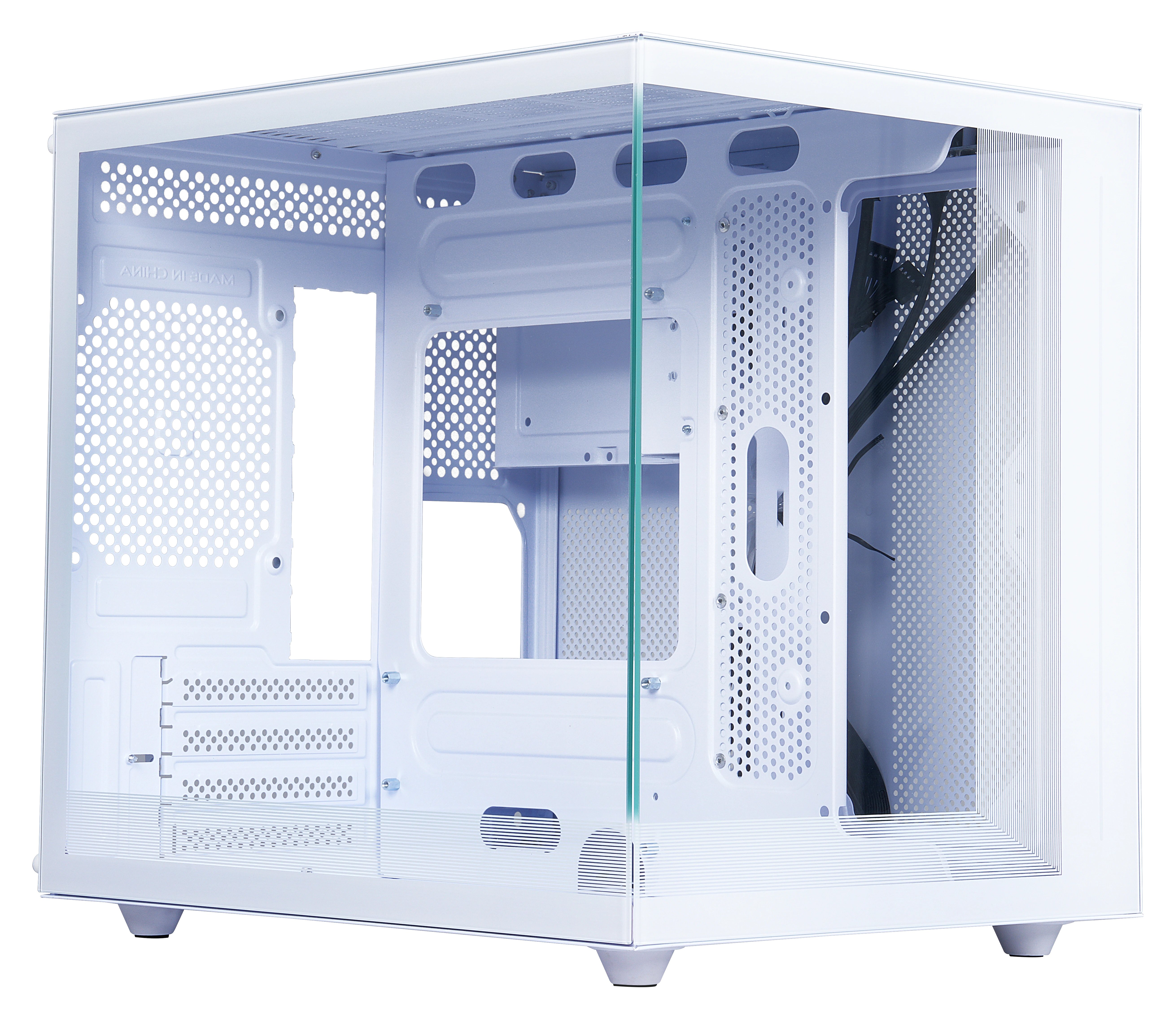 Корпус компьютерный DEFENDER NovaCube белый, mATX, USB3.0, w/o fans