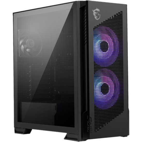 Корпус MSI MPG Velox 300R Airflow PZ (306-7G27R21-JA4 / 306-7G27R14-JA4), Global, 2xUSB 3.2 Gen 1, 1xUSB 3.2 Gen2 Type-C, 2x160mm ARGB Fan, 1x120mm