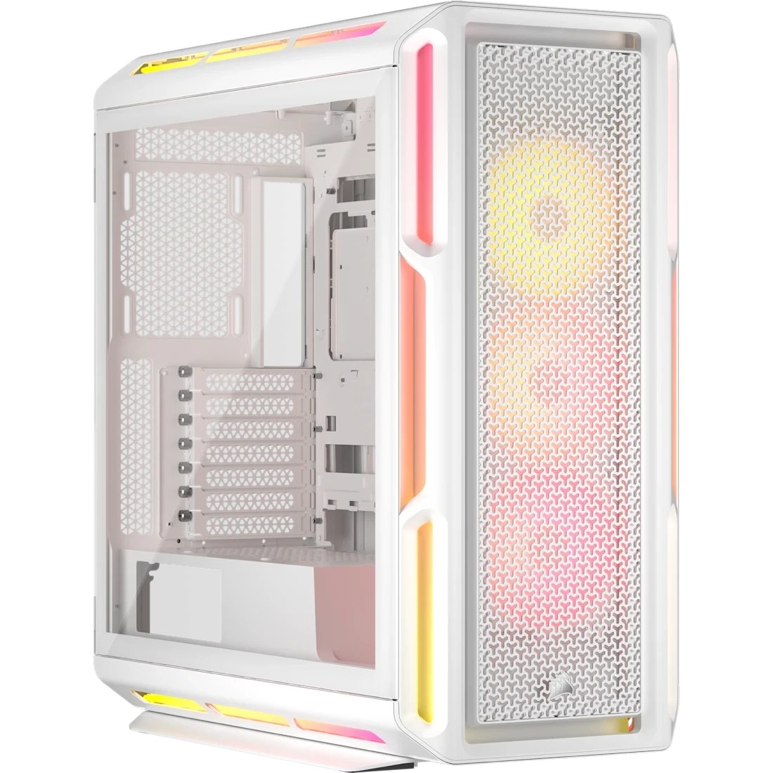 Корпус Corsair iCUE Link 5000T LX RGB (CC-9011299-WW) без БП, White, Midi-Tower, TG, 3x120mm 4xUSB-A 3.2, 1xUSB Type-C, E-ATX, ATX, mITX