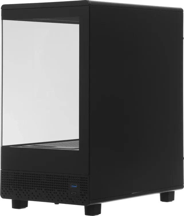 Корпус Accord ACC-ZM3B, без БП, mATX, черный