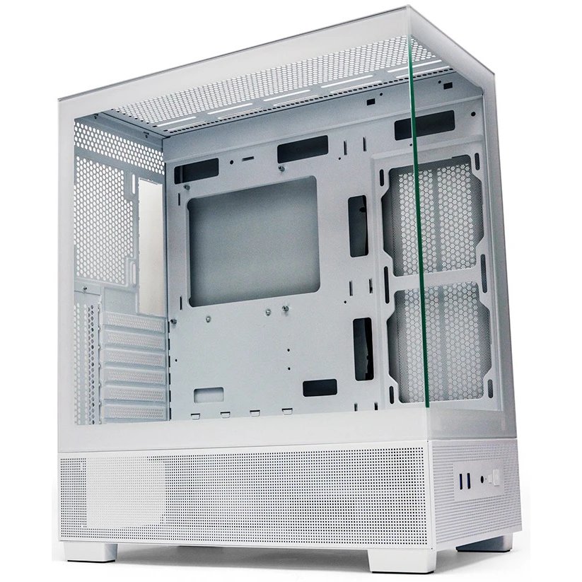 Корпус XASTRA Q500-0F White (Q500-0F-WH) ATX/Aquarium/Screewless/no fans
