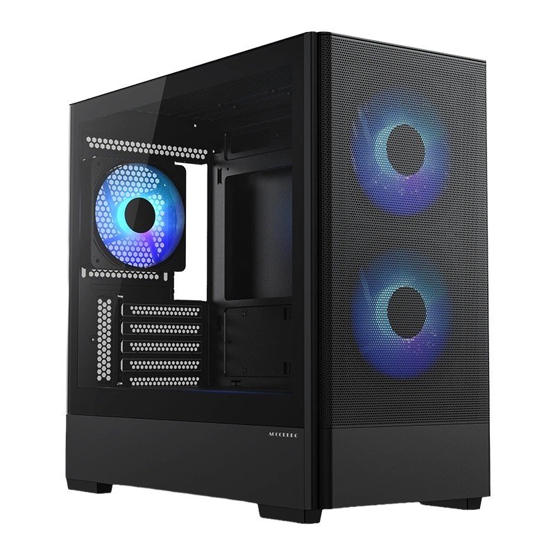 Корпус ACCORD ACC-MT210B-G02 Black mATX