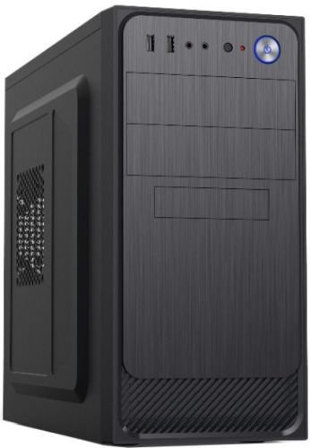 Корпус Foxline Forza FZ-015 (FZ-015-SX450R-U32) 450W black (MiniTower , mATX, 2xUSB3.0, 450W)