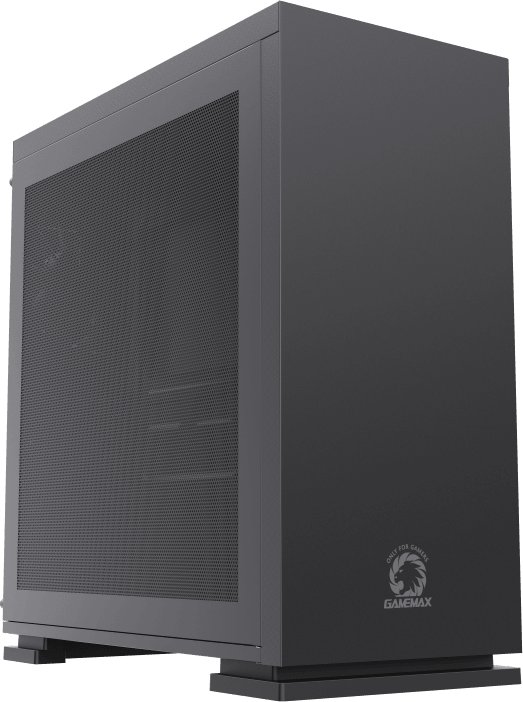 Корпус GameMax M60 Black (H605) без БП (Midi Tower, ATX, Черный, 1*USB3.0 + 1*USB2.0, fans 120+92мм)