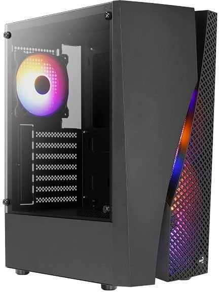 Корпус Aerocool Wave-G-BK-v2 (ACCM-PV35043.11) черный без БП mATX 3x120mm 1xUSB2.0 2xUSB3.0 audio