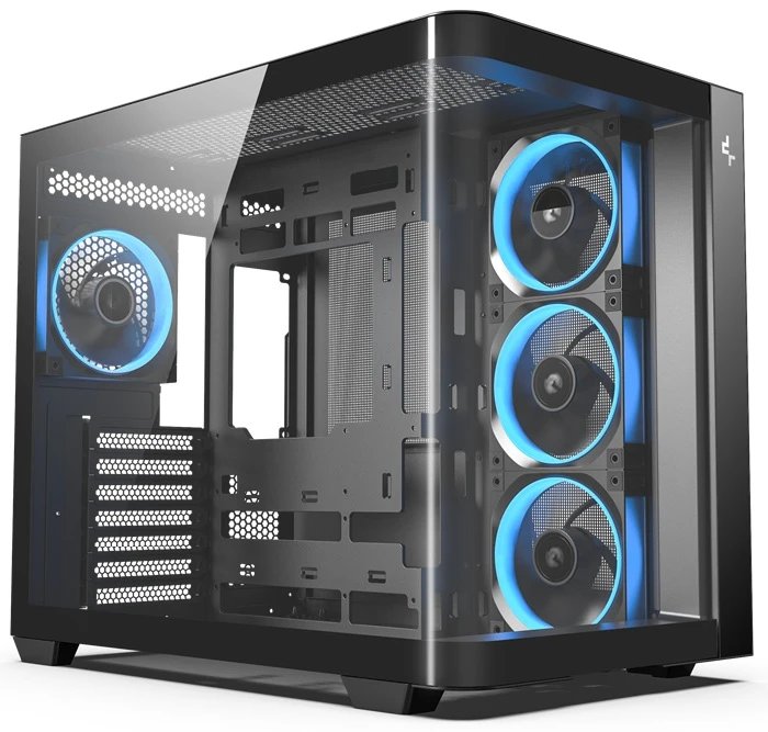 Корпус DeepCool CG530U 4F (r-cg530u-bkaga4-g), без БП, ATX, черный